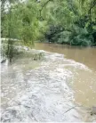  ??  ?? El agua del río Sabinalito se une al Suchiapa y desemboca en el Grijalba.