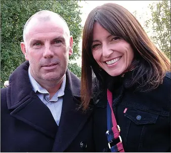  ??  ?? END OF A QUEST: David Mcbride with Davina Mccall in Born Without Trace