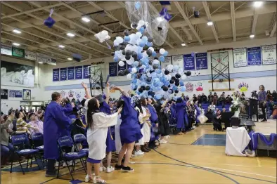  ?? Photo by Miriam Trujillo ?? CLASS OF 2023— Graduates of Nome-Beltz High School celebrated their commenceme­nt on Tuesday, May 16 at the NBHS gym.