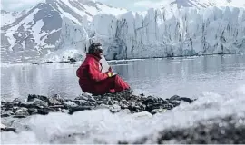  ?? ?? Jesús Mari Lazkano, en las islas Svalbard, en el Ártico