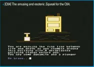  ?? ?? » [C64] The amusing and esoteric Squeak for the C64.