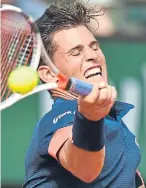  ??  ?? Dominic Thiem has reached the last three French Open semi-finals.