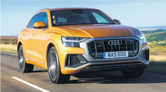  ??  ?? The new Audi Q8 comes with a host of features that are going to make this SUV highly desirable