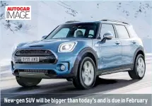  ?? ?? New-gen SUV will be bigger than today’s and is due in February