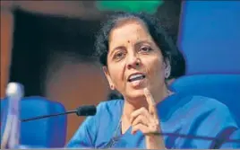  ?? MINT ?? ■ Union finance minister Nirmala Sitharaman said earlier this month that a proposal for a tax cut on automobile­s would be taken up by the GST Council.