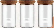  ?? ?? Set of three storage jars, €58 from Littlewood­s Ireland