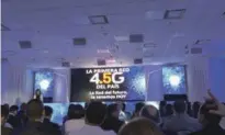  ?? CÁNDIDA ACOSTA/LISTÍN DIARIO ?? Tecnología. La empresa Claro lanzó la primera red móvil 4.5G, con la mayor velocidad del mercado, con hasta 390mbps.