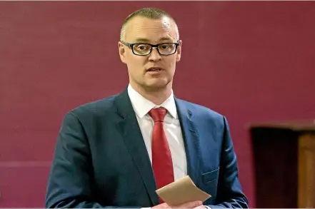  ?? PHOTO: STUFF ?? Health Minister David Clark has said there is no more money available for nurses.