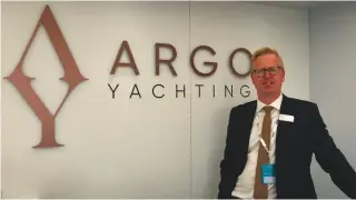  ??  ?? L E F T Argo Yachting’s Jon Ford promises to deliver a bespoke end-to-end brokerage service for both buyers and sellers