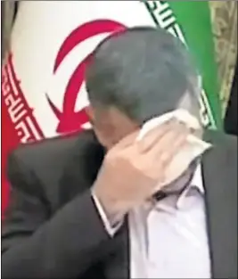  ??  ?? IRAJ HARIRCHI, zamjenik iranskog ministra zdravstva na državnoj je TV dan prije nego što je utvrđeno da je zaražen smirivao situaciju