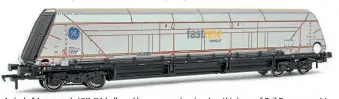  ?? ?? Arrival of Accurascal­e HYA/IIA bulk coal hoppers was imminent as this issue of Rail Express went to press. We look forward to examining the model in detail in next month’s issue.