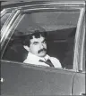  ?? PICTURE: AP ?? Oscar Lopez Rivera is driven to jail on July 25, 1981, after being convicted of seditious conspiracy in Chicago.