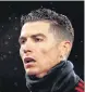  ?? REUTERS ?? Cristiano Ronaldo.