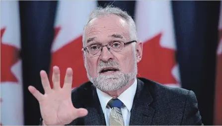  ?? SEAN KILPATRICK THE CANADIAN PRESS ?? New documents show Canada’s auditor general Michael Ferguson will look at how the RCAF plans to maintain its readiness levels..