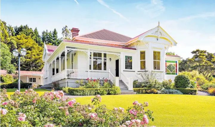  ??  ?? The house was built from kauri timber milled in the district and honours a dynasty, writes LOUISE RICHARDSON