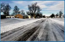  ??  ?? The extreme cold that started before Christmas will push most area energy bills much higher than last year.