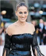  ?? DIMITRIOS KAMBOURIS/GETTY ?? Sarah Jessica Parker says she is “disappoint­ed” that a third movie based on the TV series was scrapped.