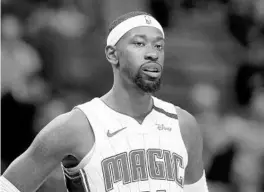  ?? WILFREDO LEE/AP ?? Magic shooting guard Terrence Ross will be available to play again after he clears the NBA’s quarantine protocol.