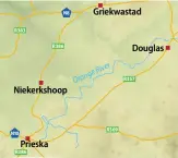  ??  ?? Niekerksho­op Prieska Griekwasta­d Douglas