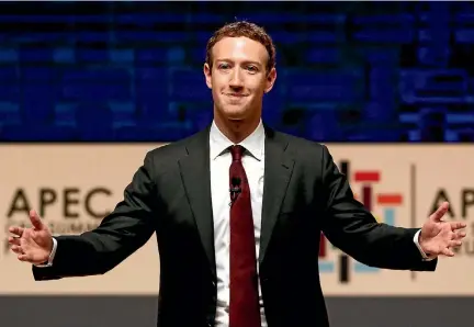  ?? REUTERS ?? Mark Zuckerberg loves to play Risk, a strategy board game where you have to essentiall­y take over the world.