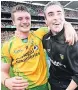 ??  ?? ALL-IRELAND With boss Mcguinness in 2012
