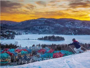  ?? TREMBLANT ?? Tremblant has slopeside lodging of all styles, sizes and comfort levels.