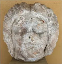  ??  ?? 7. Head of the Empress Julia Domna, 193–211 AD, Roman, marble, ht 40cm. Wilton House, Wiltshire