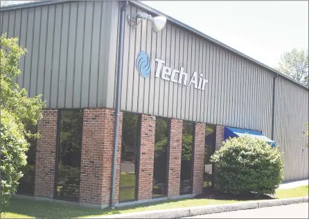  ?? Chris Bosak / Hearst Connecticu­t Media ?? The offices of specialty gas company Tech Air in Danbury.