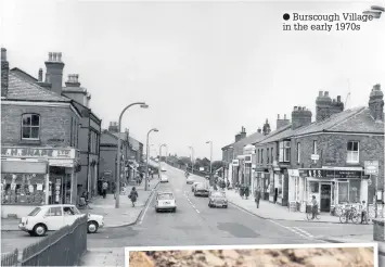  ??  ?? Burscough Village in the early 1970s