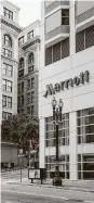  ?? Cayce Clifford / New York Times ?? Marriott, Hyatt and Hilton have suspended their policies of expiring points from inactive accounts.