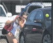  ??  ?? IMPRESSIVE: St Michaels player Jess Mcdonald was a standout in a win against Horsham Lawn. Picture: PAUL CARRACHER