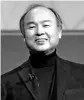  ??  ?? Softbank CEO Masayoshi Son