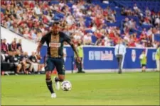  ?? MICHAEL REEVES — FOR DIGITAL FIRST MEDIA ?? Union forward Jay Simpson should be fresh after playing only 61 minutes against the Red Bulls in the U.S. Open Cup Wednesday.