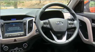  ??  ?? The Creta now comes with Cruise Control along with a six-way Power Driver Seat.