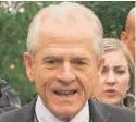  ?? JIMWATSON/ AFP/ GETTY IMAGES ?? White House Director of Trade Policy Peter Navarro