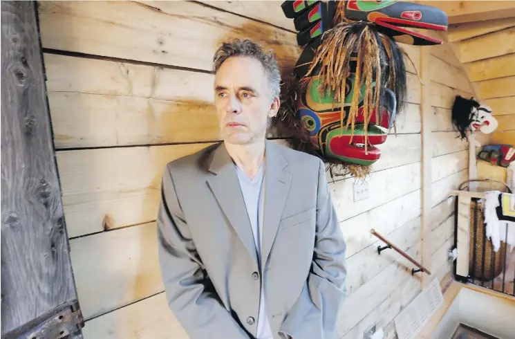  ?? MICHAEL PEAKE / POSTMEDIA NETWORK FILES ?? University of Toronto professor Jordan Peterson, who has been battling political correctnes­s and the use of gender pronouns.