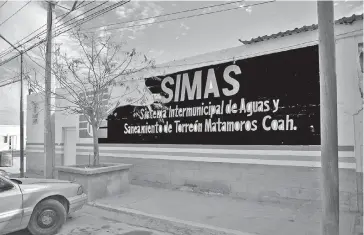  ?? /FERNANDO SUÁREZ ?? No se culmina aún el mantenimie­nto a los pozos de agua en el Simas Intermunic­ipal TorreónMat­amorosVies­ca