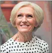  ?? ?? Mary Berry