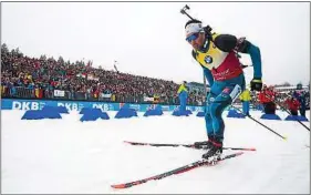  ??  ?? Martin Fourcade pourra bénéficier d’un nouveau type de fart, lors des JO.