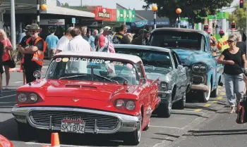  ?? MARK TAYLOR / STUFF/WAIKATO TIMES ?? Frankton Thunder is a good place to go to see and hear some classic cars and trucks. But there is much more to the event than that.