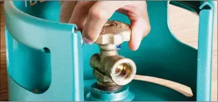  ?? ?? It is important to regularly cHecK your gas cylinder for leaKs.