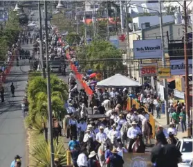  ?? ?? El Tope de Palmares 2024 se desinfló con el paso de los años.