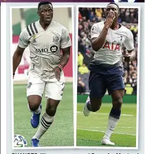  ??  ?? CHANGES: Wanyama swapped Spurs for Montreal