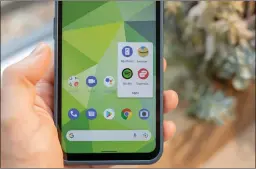  ??  ?? The XR20 runs Android 11 and Nokia promises three years of OS upgrades and four years of monthly security updates.