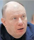  ?? REUTERS ?? Vladimir Potanin, codueño de Norilsk Nickel.