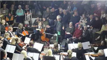  ??  ?? The Carpe Musicam! Orchestra at the Dias Museum during a previous performanc­e.