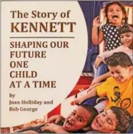  ?? CHRIS BARBER — DIGITAL FIRST MEDIA ?? Joan Holliday and Bob George interviewe­d a large number of Kennett Square service providers for their new book, “The Story of Kennett: Shaping Our Future One Child At a Time.”