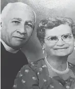  ??  ?? Rev R.A.L. Knight and Mrs Knight