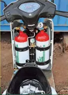  ??  ?? That’s how the CNG cylinders are mounted