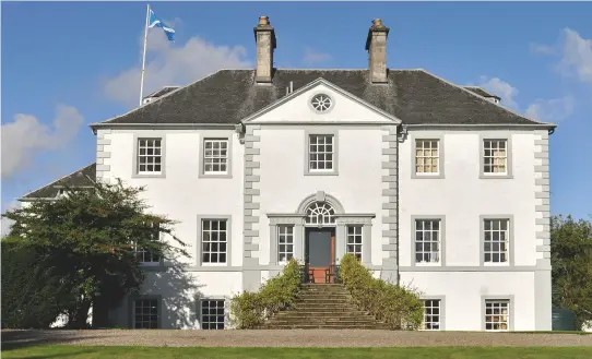  ??  ?? On the market for the first time in 100 years: the 450-acre Duchal estate is ony 20 miles from Glasgow. Offers over £3.08m